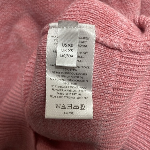 BDG Pink Urban Outfitters Sweater Half Button XS - Picture 4 of 5